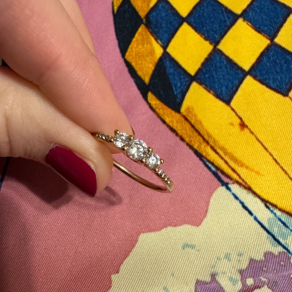 Rose Gold Pandora Ring